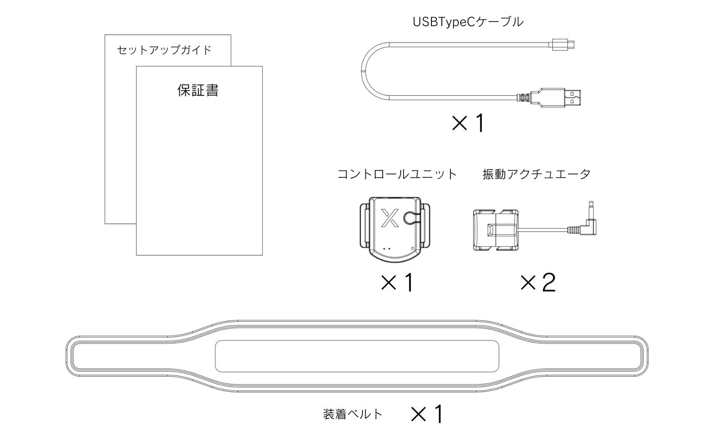 nadeXnade 頭部装着型触覚デバイス 通常2~5営業日以内発送予定