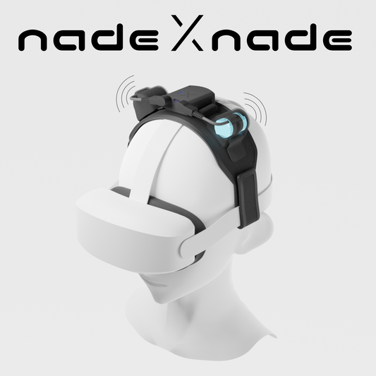 nadeXnade　頭部装着型触覚デバイス　通常2~5営業日以内発送予定